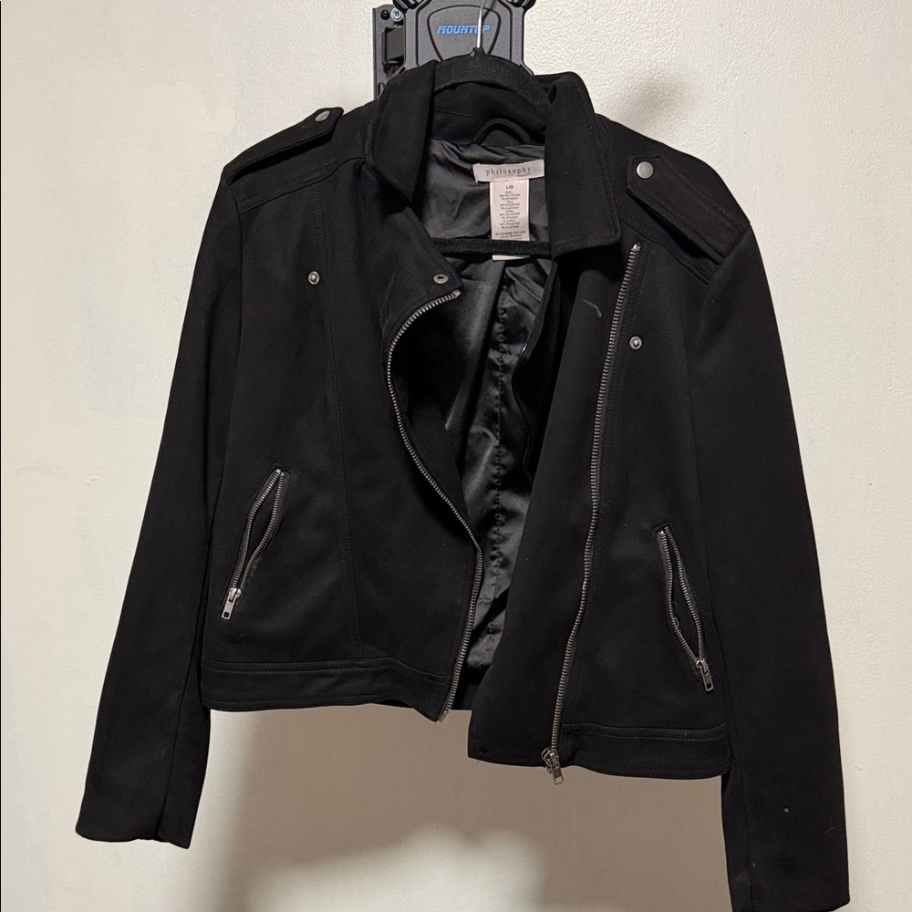Philosophy Black  Jacket